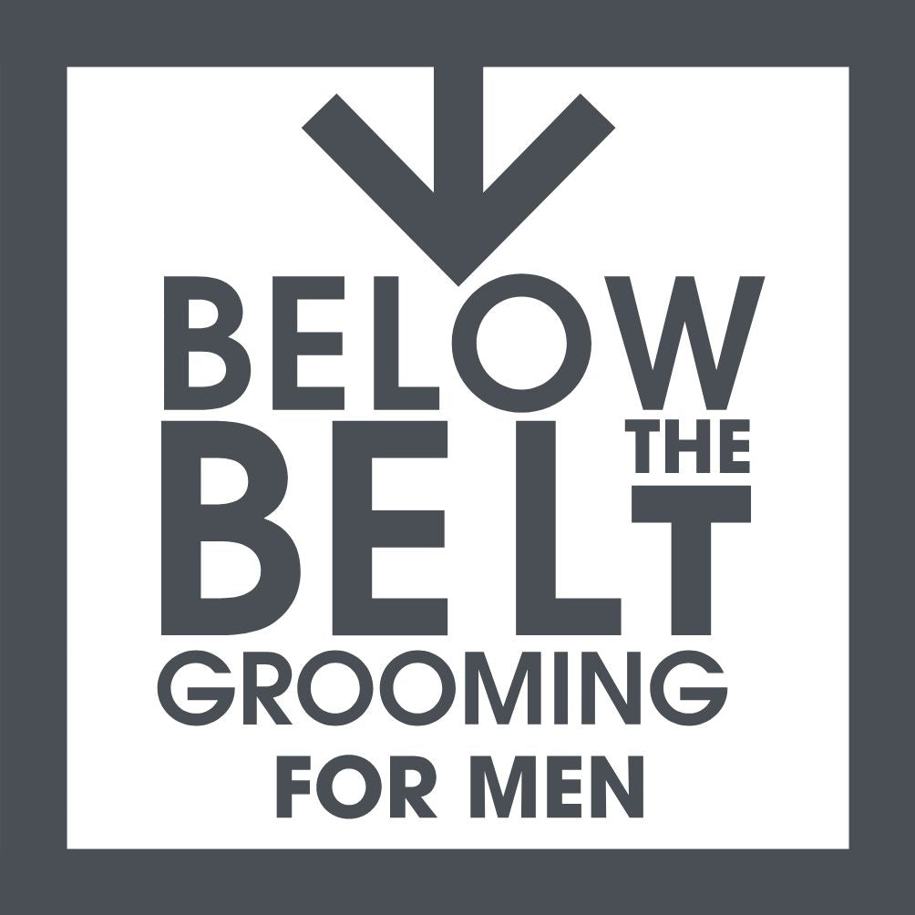 Below the Belt dark grey and white logo