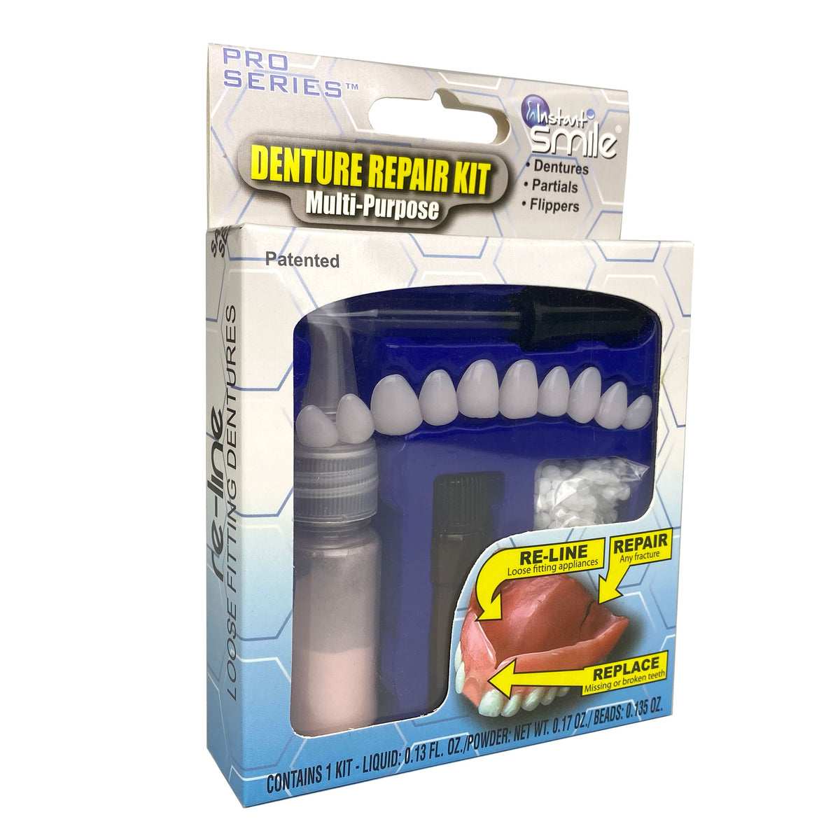 Instant Smile Multi Purpose Denture Repair Kit