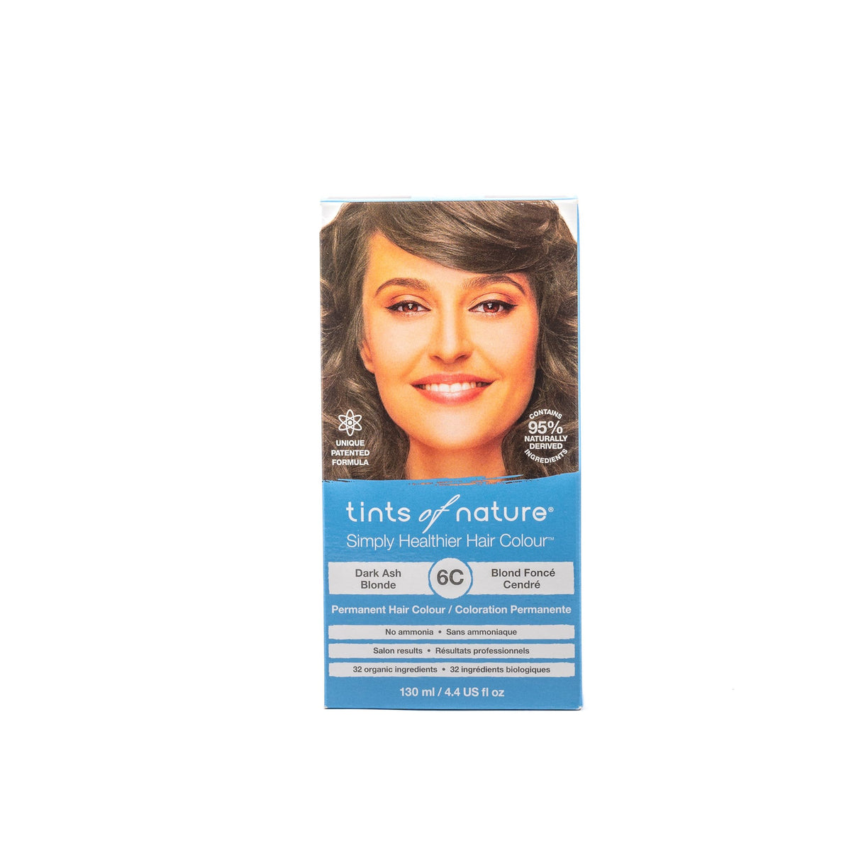 Tints of Nature Permanent Hair Colour - 6C Dark Ash Blonde