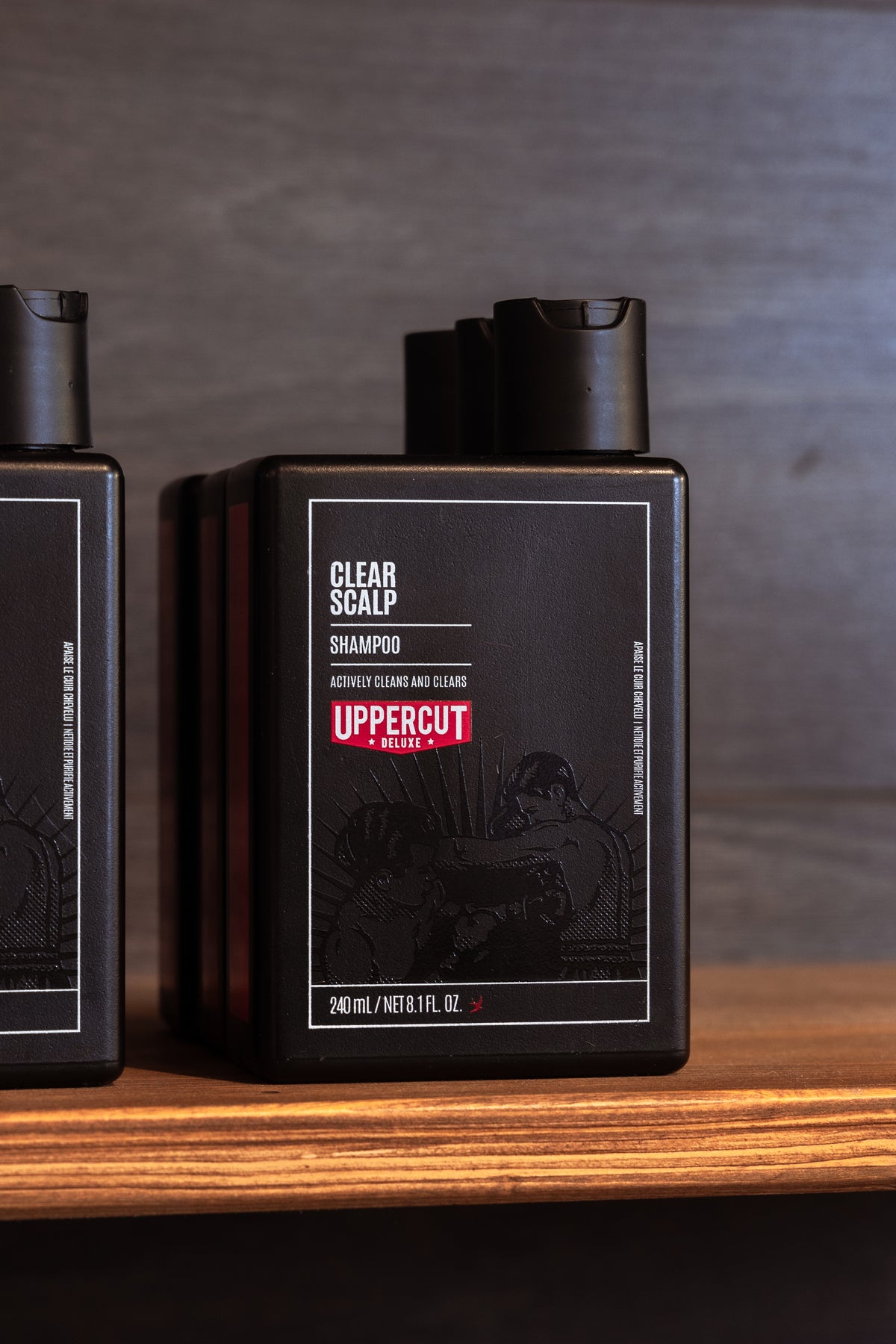 Uppercut Deluxe Clear Scalp Shampoo 240ml