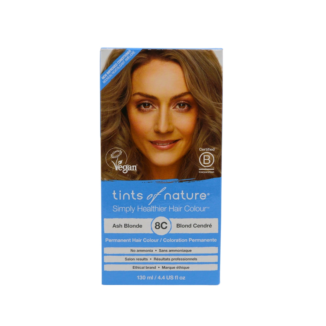 Tints of Nature Permanent Hair Colour - 8C Ash Blonde