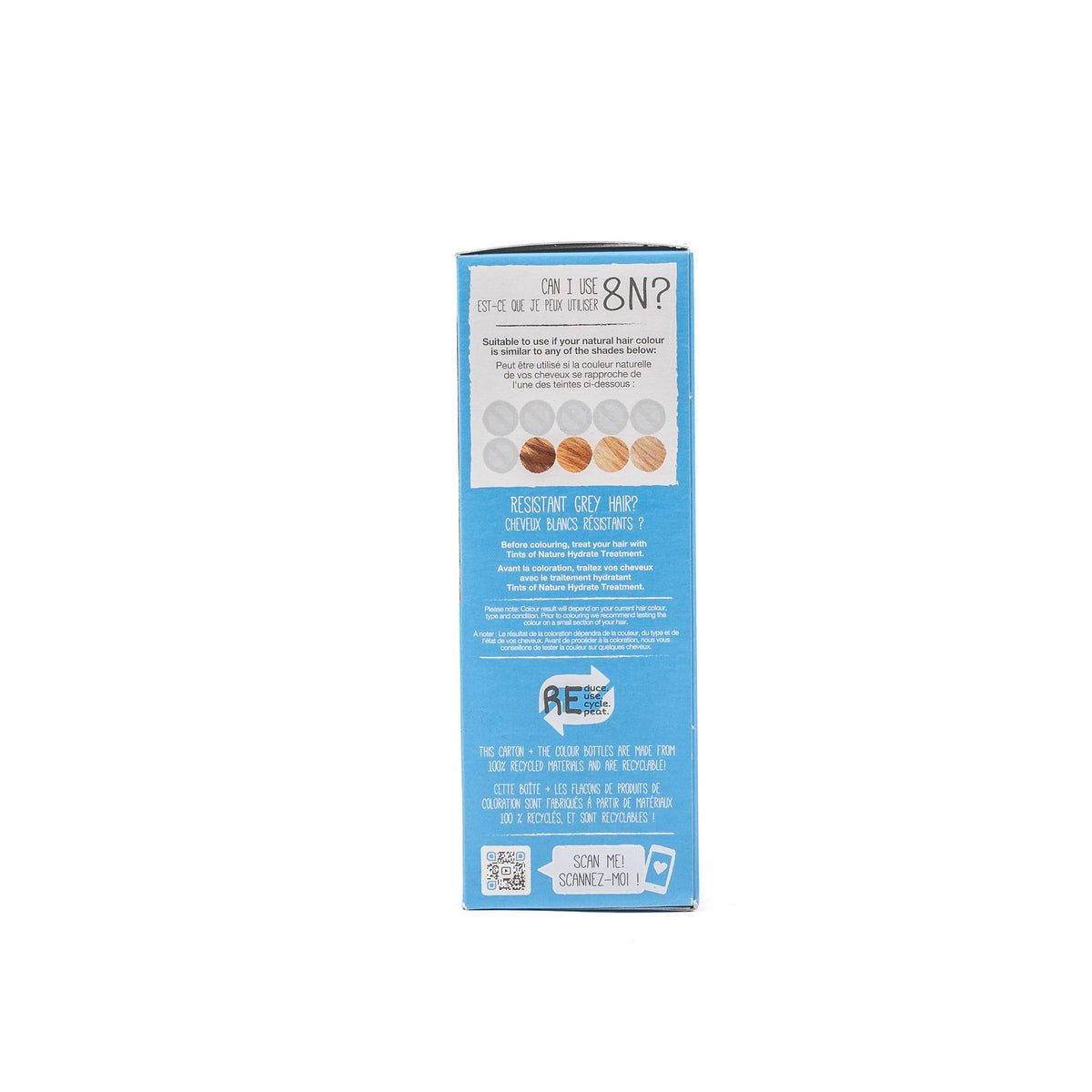 Tints of Nature Permanent Hair Colour - 8N Natural Light Blonde
