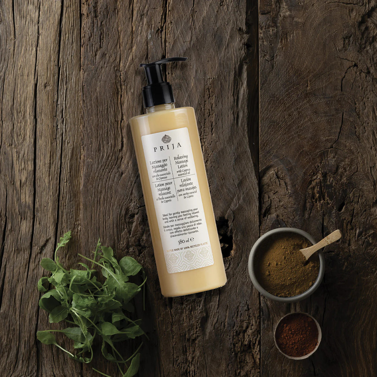 Prija Relaxing Massage Lotion with Aloe Vera 380ml