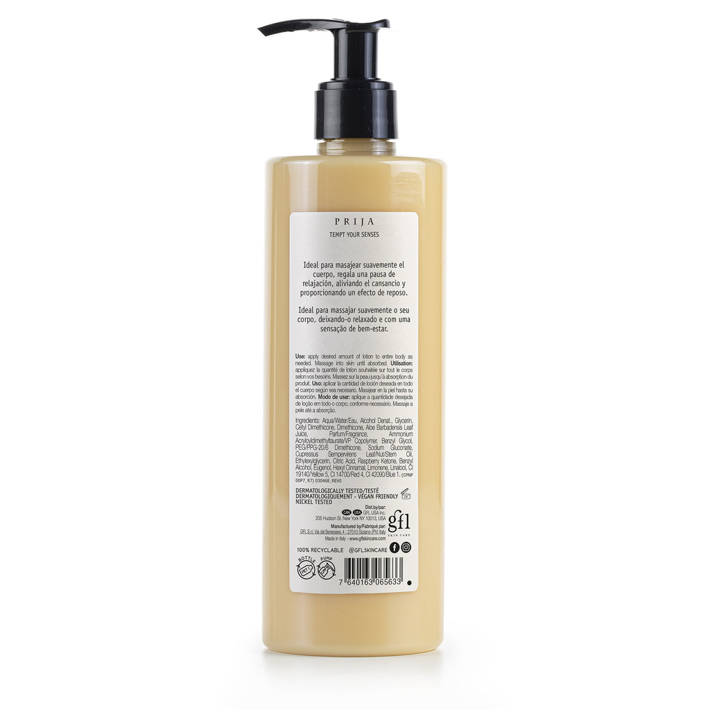 Prija Relaxing Massage Lotion with Aloe Vera 380ml