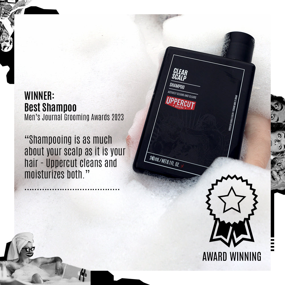 Uppercut Deluxe Clear Scalp Shampoo 240ml