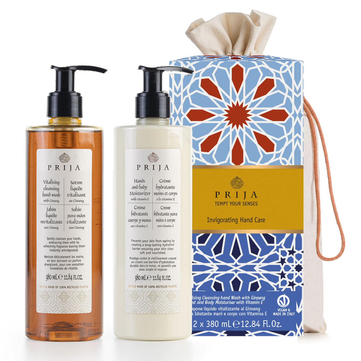 Prija Everyday Hand and Body Treatment Gift Set 2 x 380ml