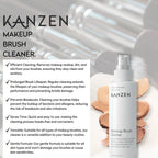 Infographic of why to use cleanser for makeup tools.