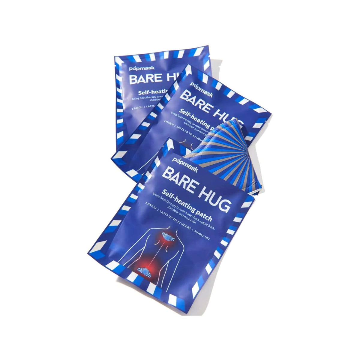 Popmask Bare Hug Self-Heating Patches - 3 Patches