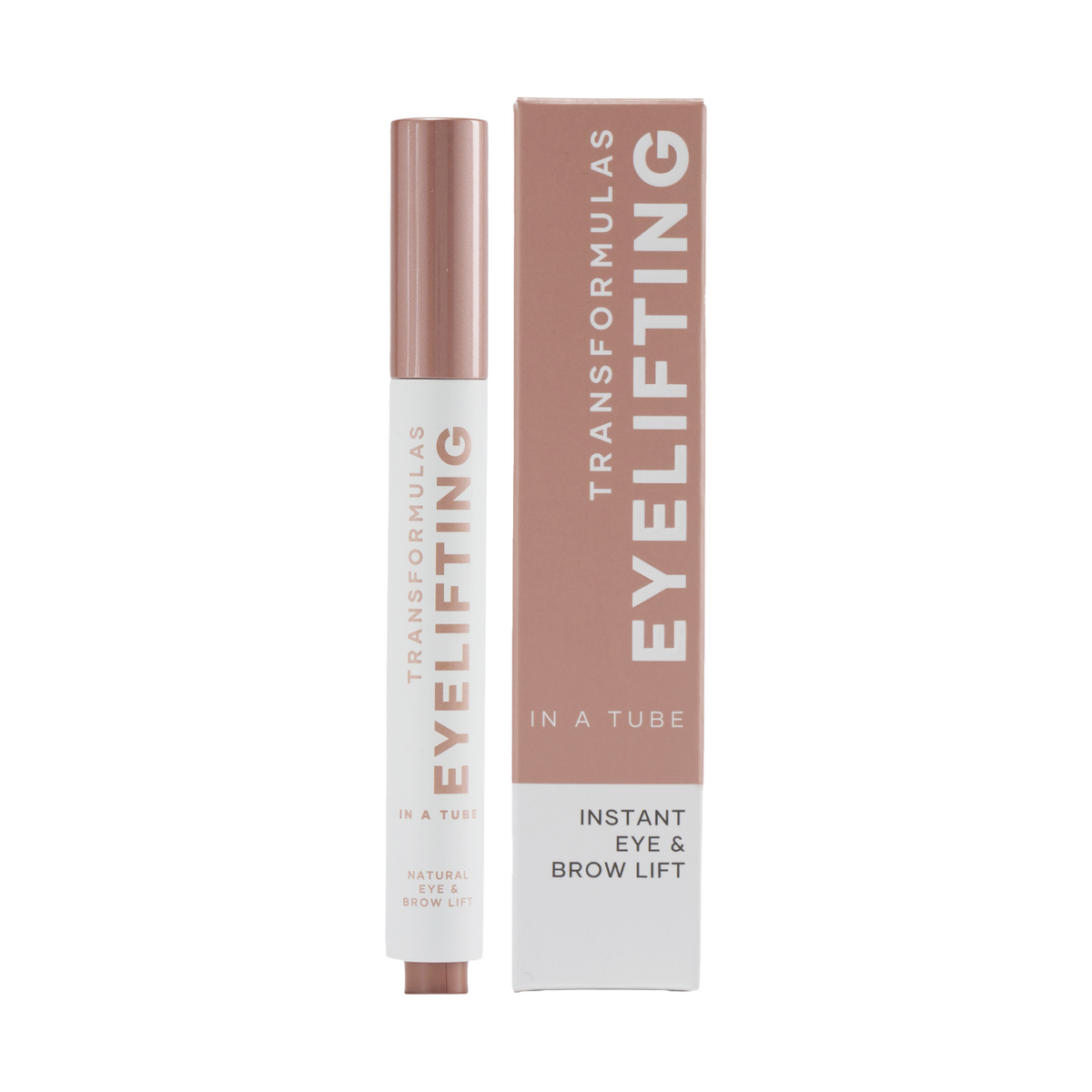 Transformulas Translifiting eyelifting product with packaging on a white background