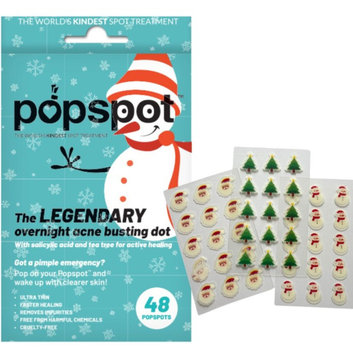 Popmask Popspot Christmas Edition Pimple Patches - 48 Spots