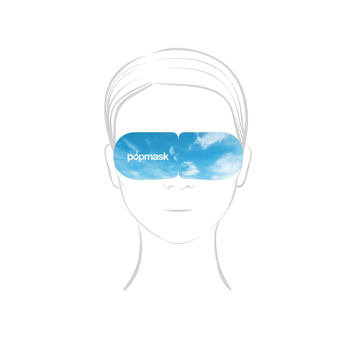 Popmask Jet Setter 3 Self-Heating Eye Masks
