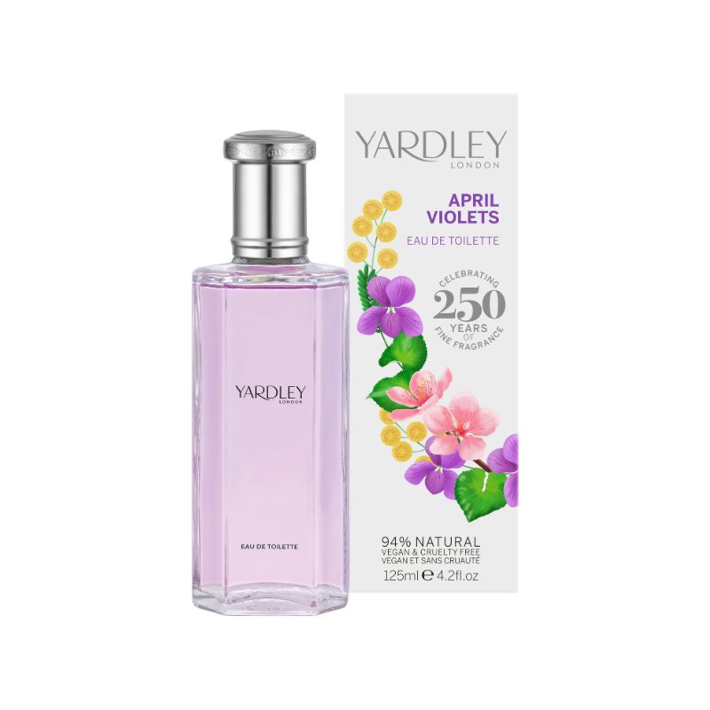 Yardley London April Violets Eau de Toilette 125ml
