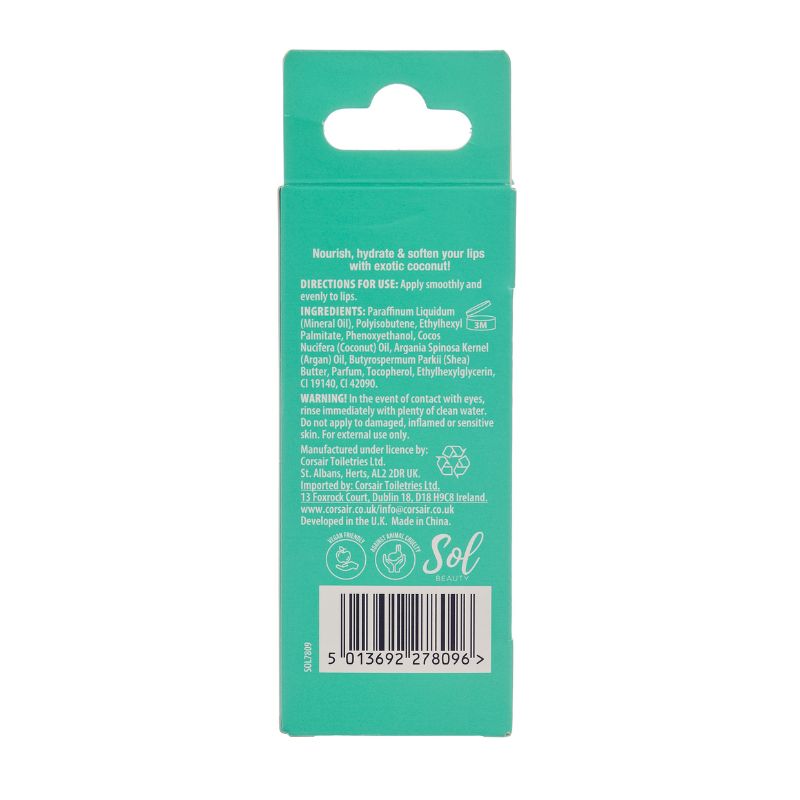 Sol Beauty Coconut Lip Oil 3g