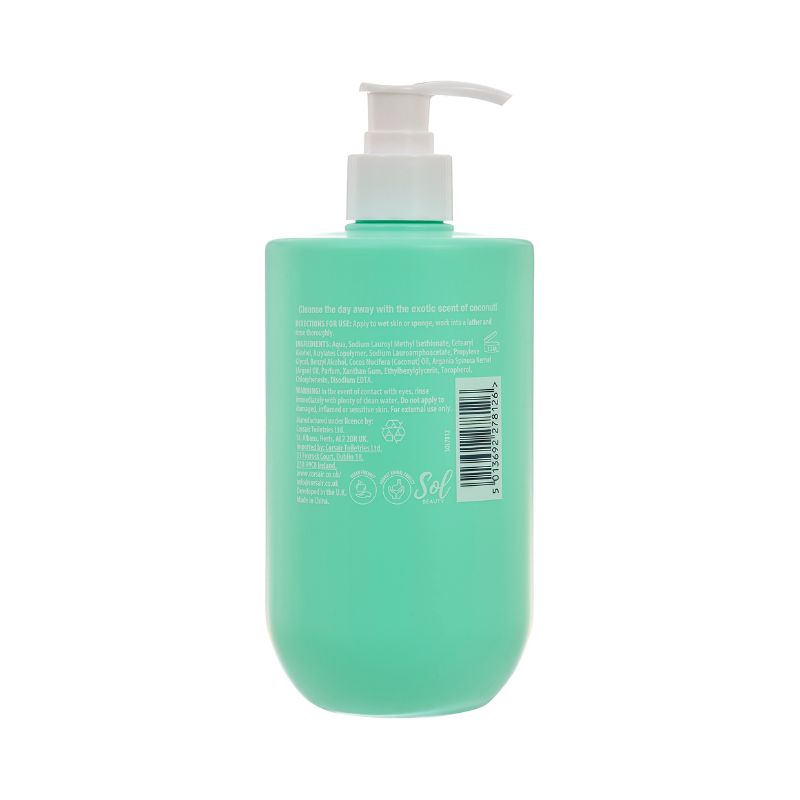 Sol Beauty Shower Cream Coconut Scent 500ml