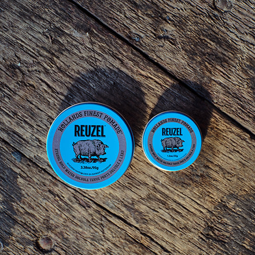Reuzel Blue Hair Pomade - Strong Hold High Shine