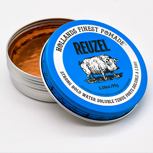Reuzel Blue Hair Pomade - Strong Hold High Shine