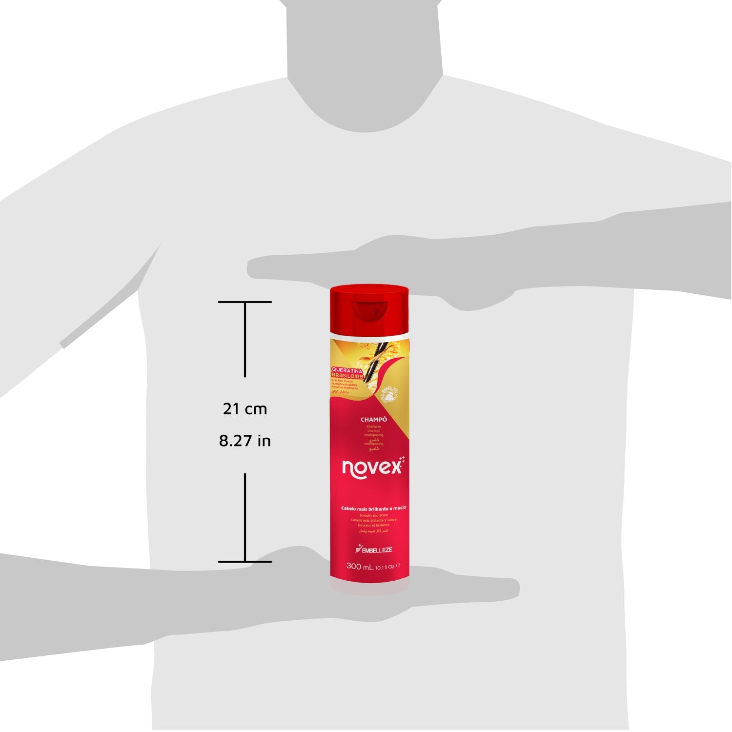 Novex Brazilian Keratin Shampoo 300ml