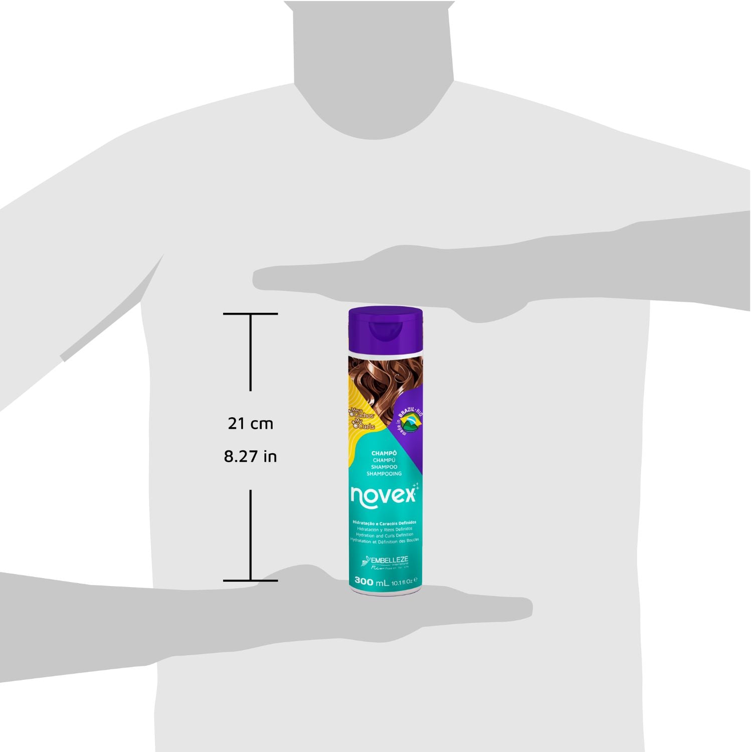 Novex My Curls Shampoo for all Curly Hair Textures 300ml