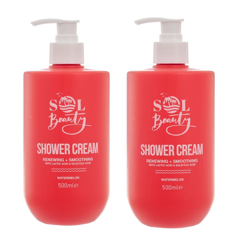 Sol Beauty Shower Cream Watermelon Scent 50ml