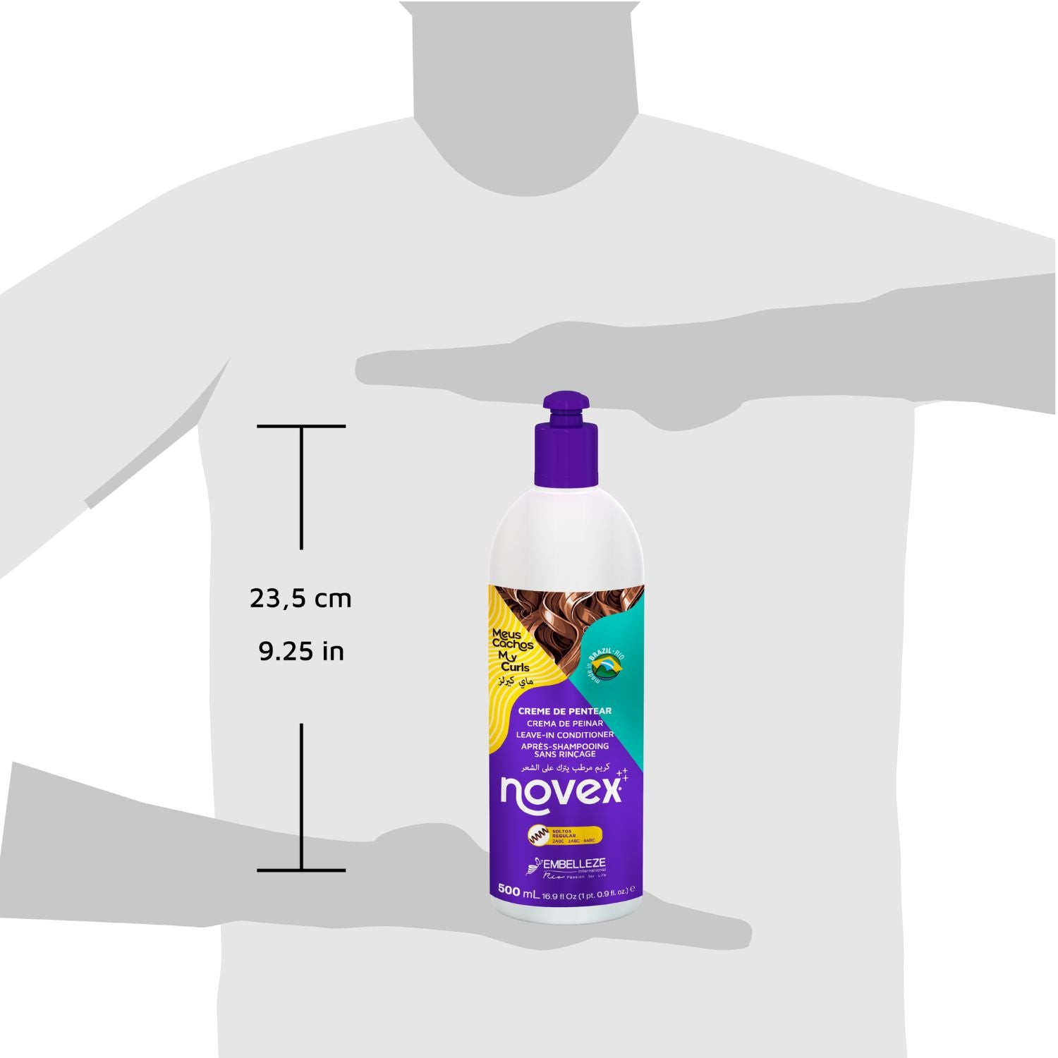 Novex My Curls Leave-In Conditioner for all Curly Hair Textures 500ml