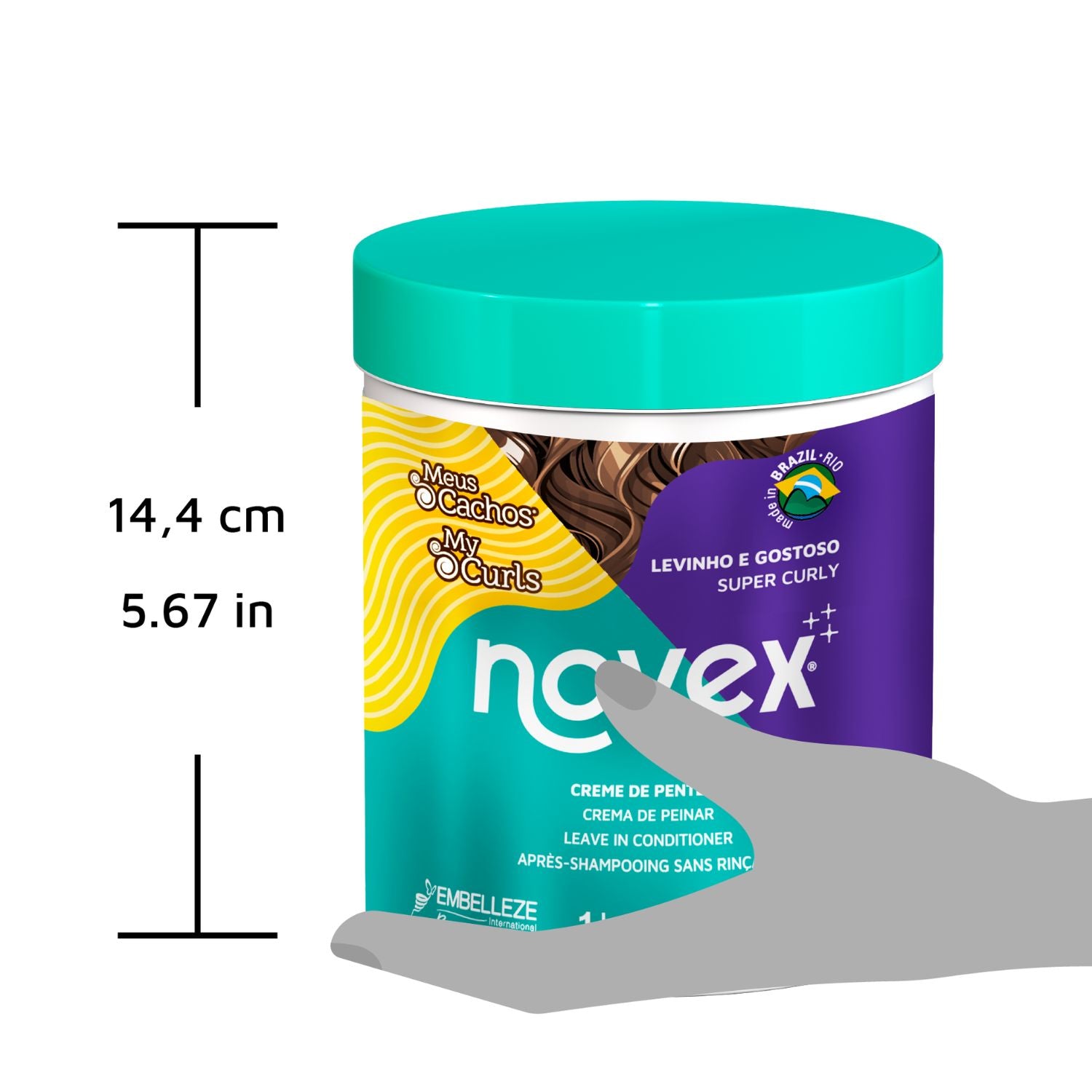 Novex My Curls Super Curly Leave-In Conditioner 1k