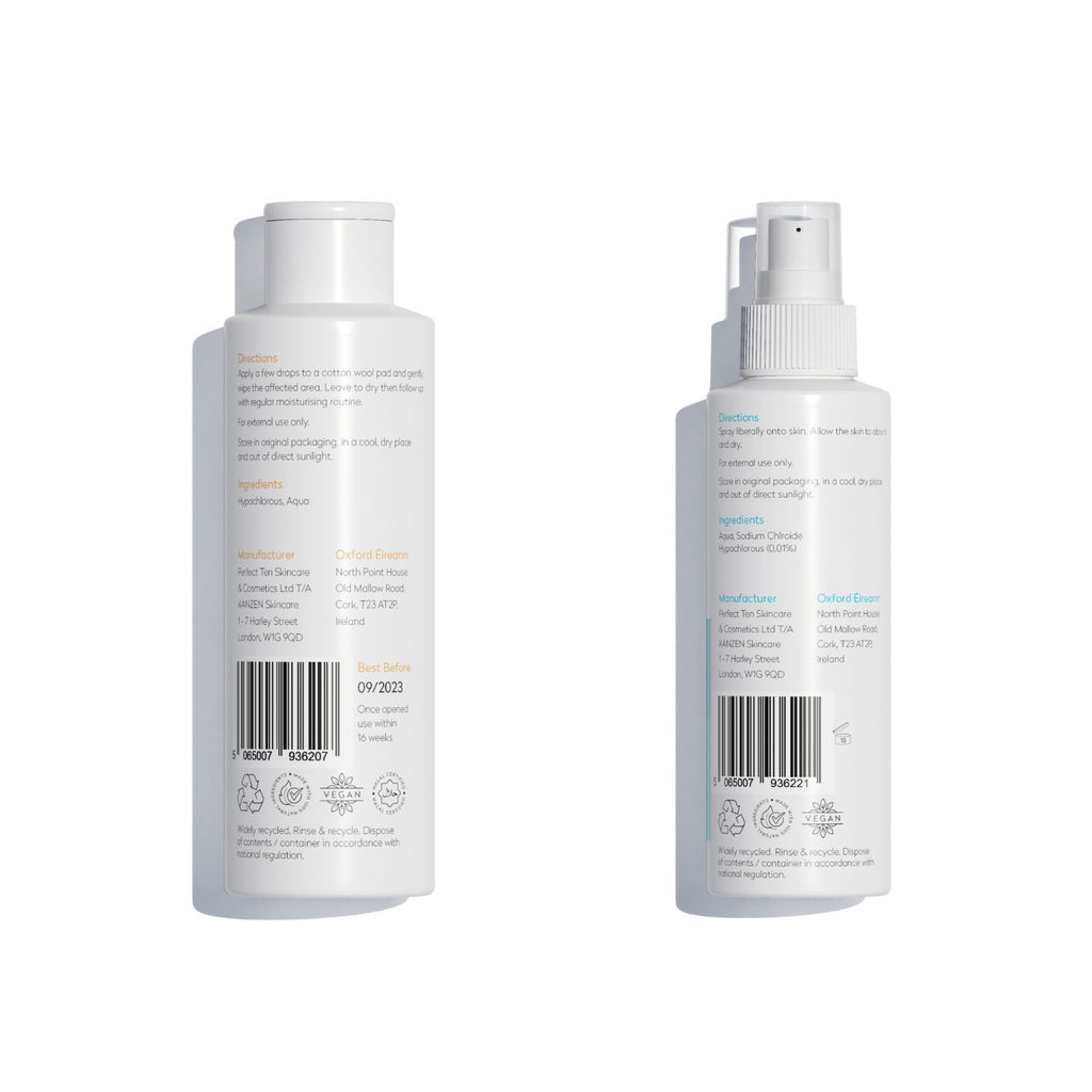 Kanzen Skincare Derma Acne Duo - Cleansing Water & Pore Purifier