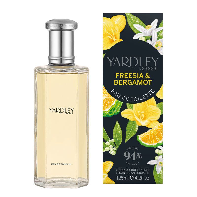 Yardley London Freesia and Bergamot Eau de Toilette 125ml
