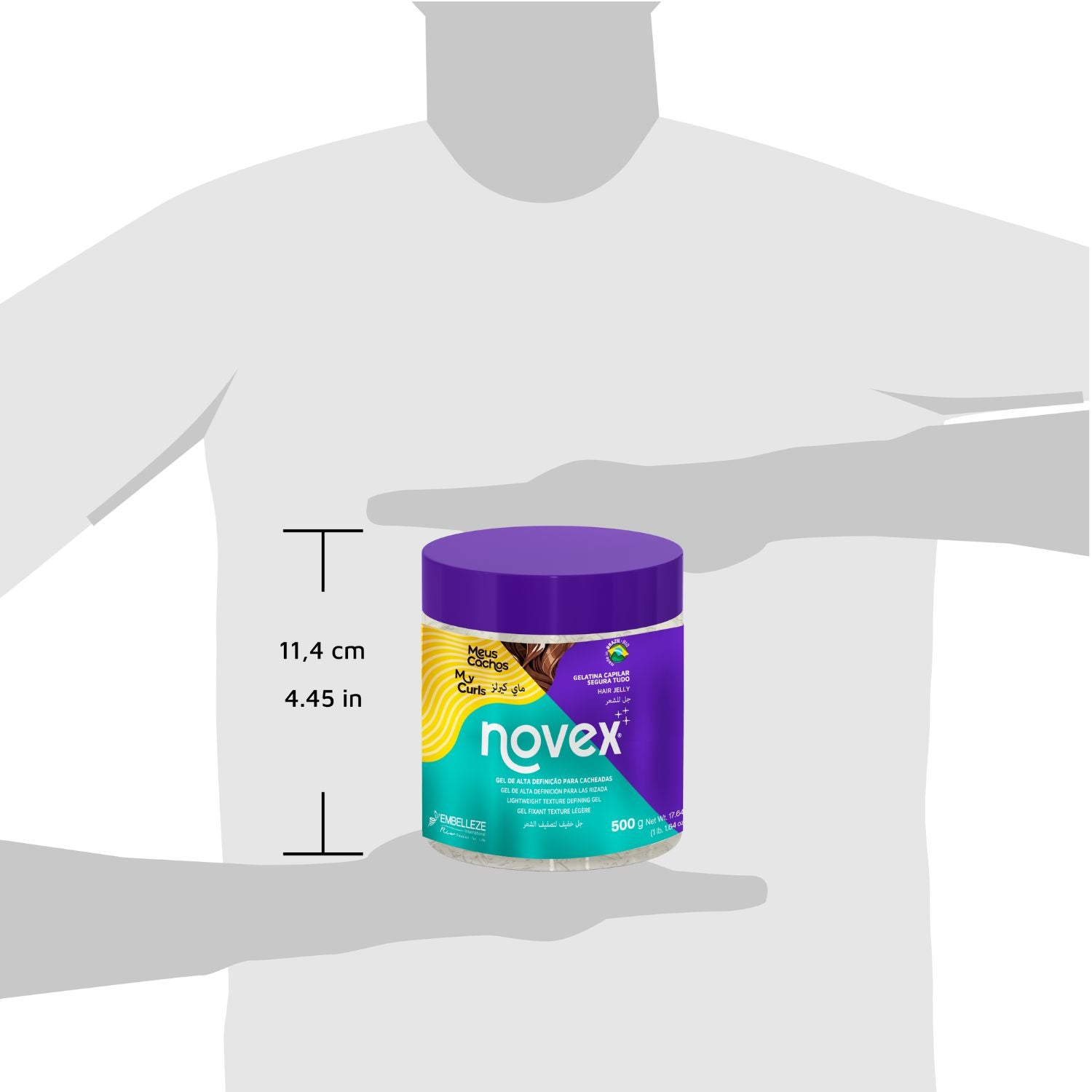 Novex My Curls Super Fixing Jelly 500g