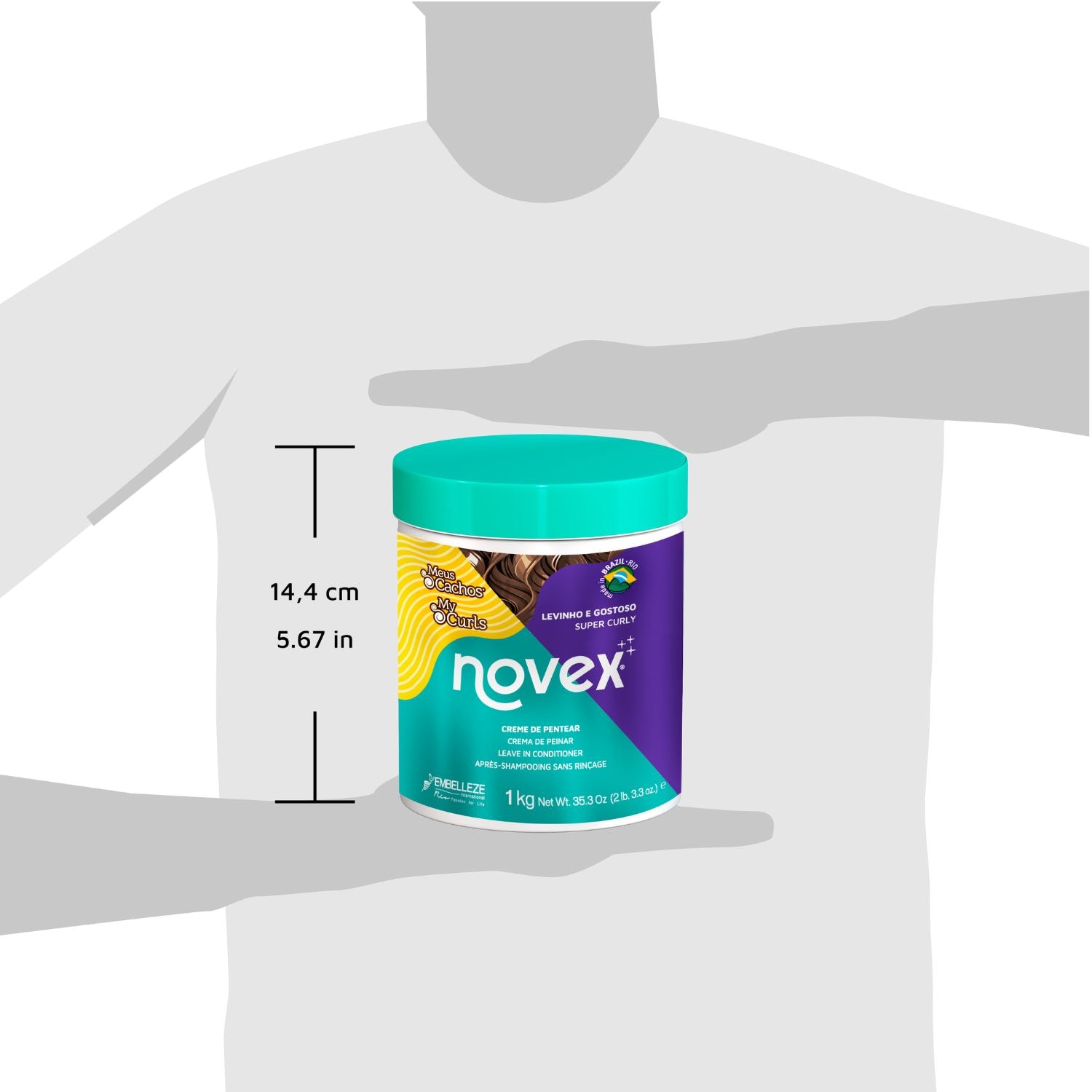 Novex My Curls Super Curly Leave-In Conditioner 1k