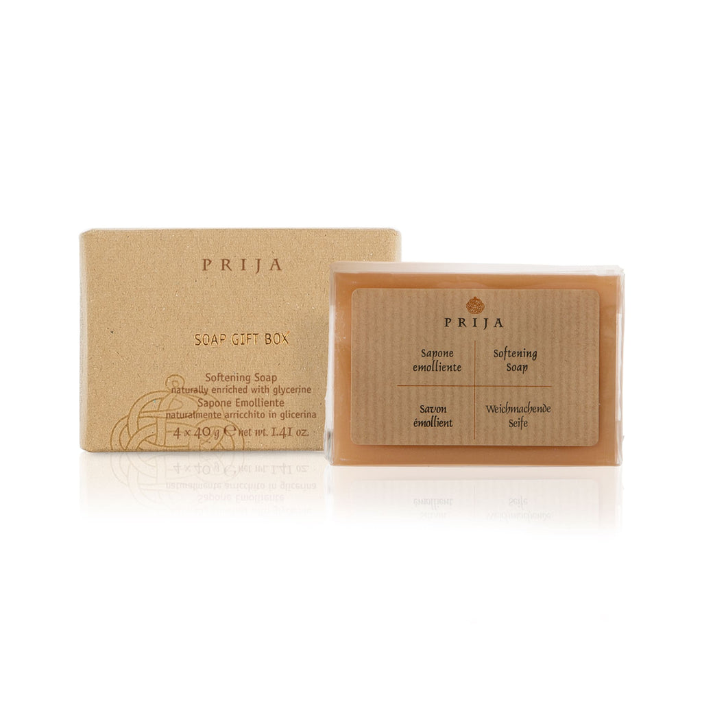 Prija Softening Vegetable Hand Soap Gift Pack 4 x 40 g