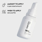 Image detailing how to apply the beard oil.