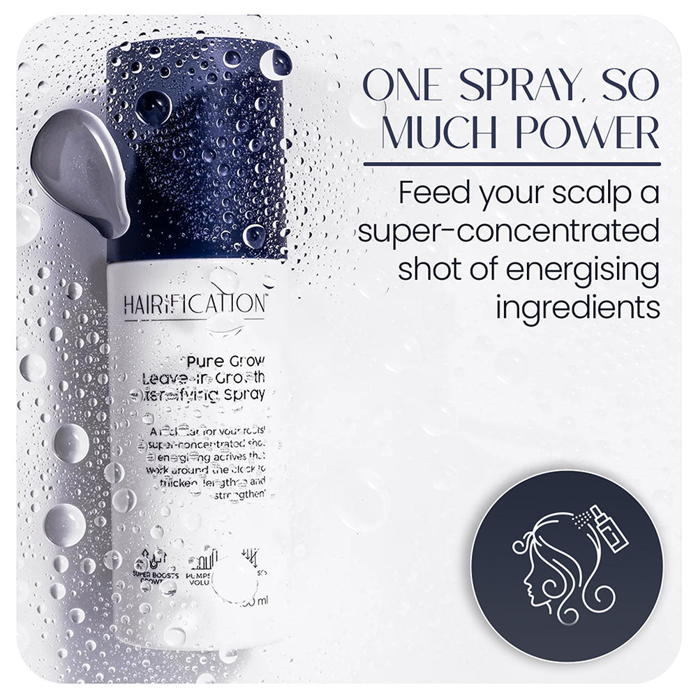 Hairification Pure Grow Intensifying Spray 150ml