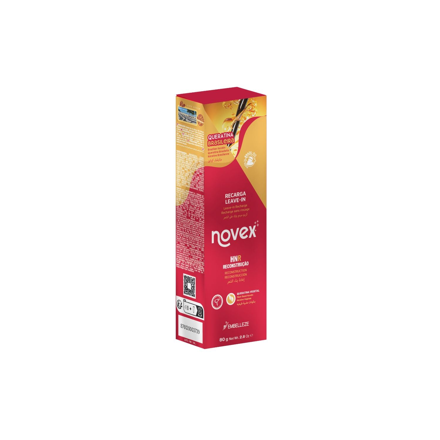 Novex Keratin Recharge Hair Mask 80g