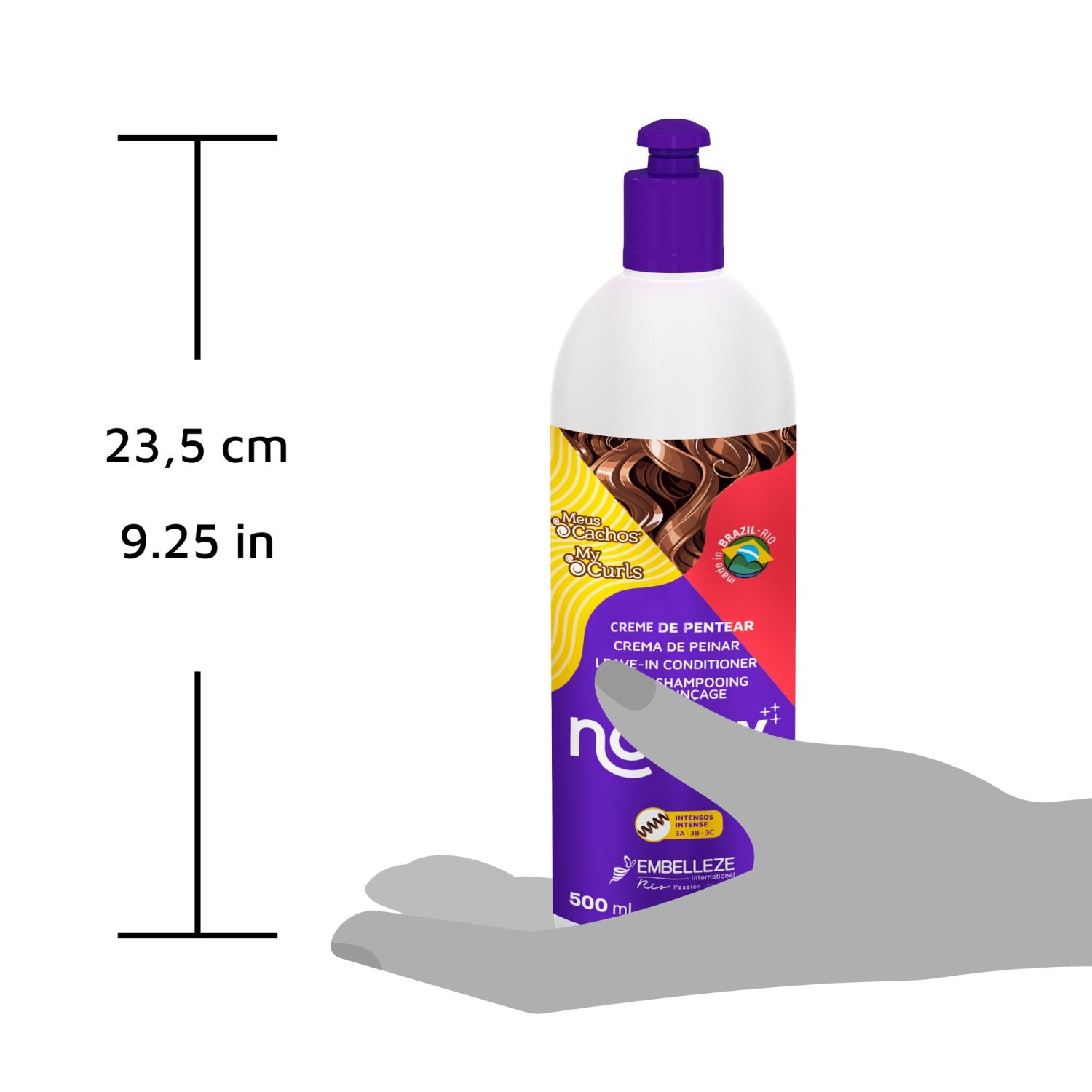 Novex My Curls Intense Leave-In Conditioner for Tighter Curls 500ml