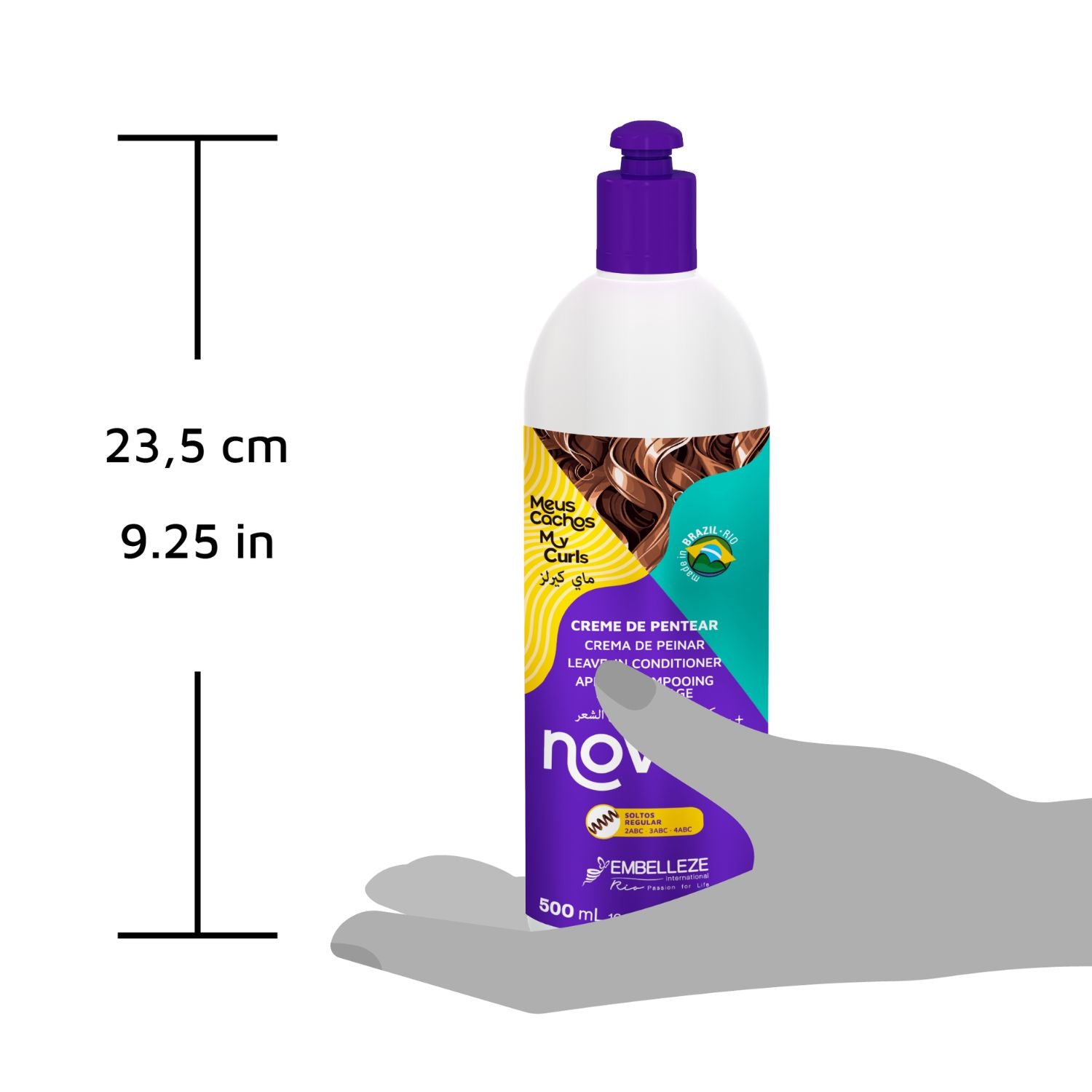 Novex My Curls Leave-In Conditioner for all Curly Hair Textures 500ml