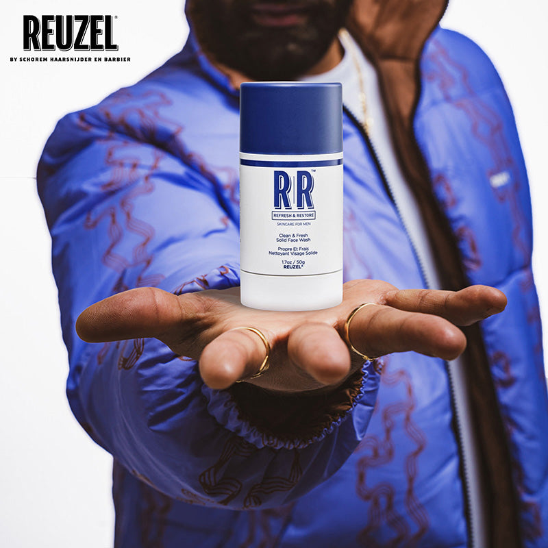 Reuzel Clean & Fresh Solid Face Wash Stick 50g
