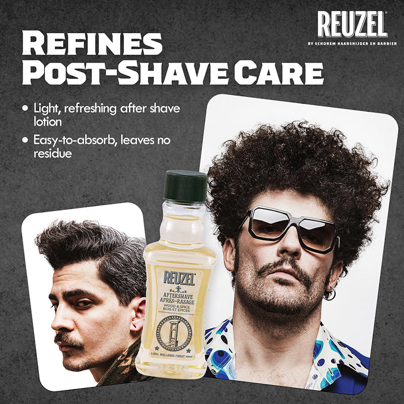 Reuzel Wood & Spice Aftershave 100ml