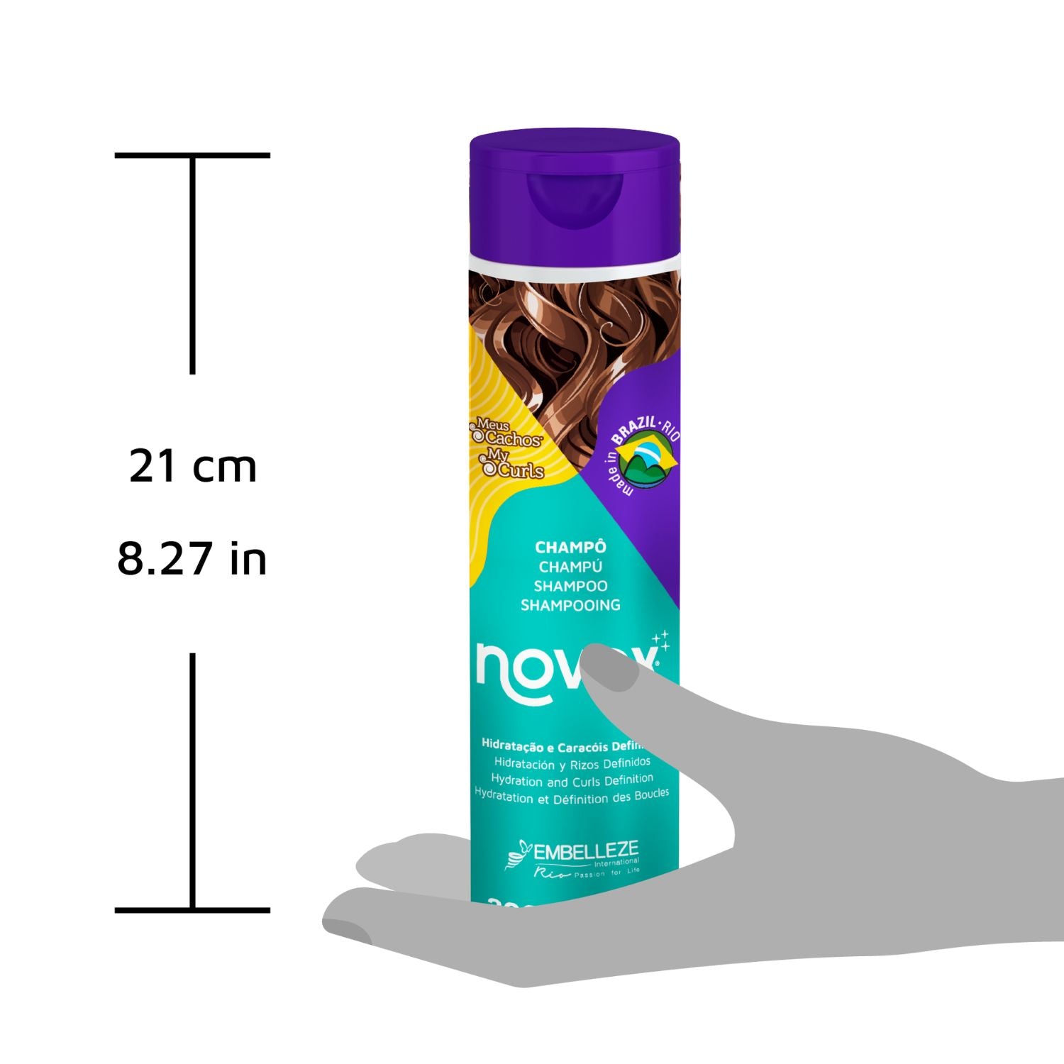 Novex My Curls Shampoo for all Curly Hair Textures 300ml