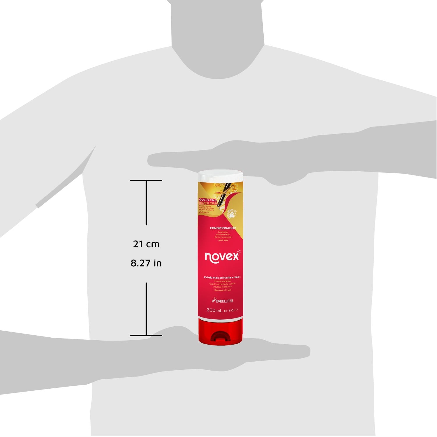 Novex Brazilian Keratin Conditioner 300ml
