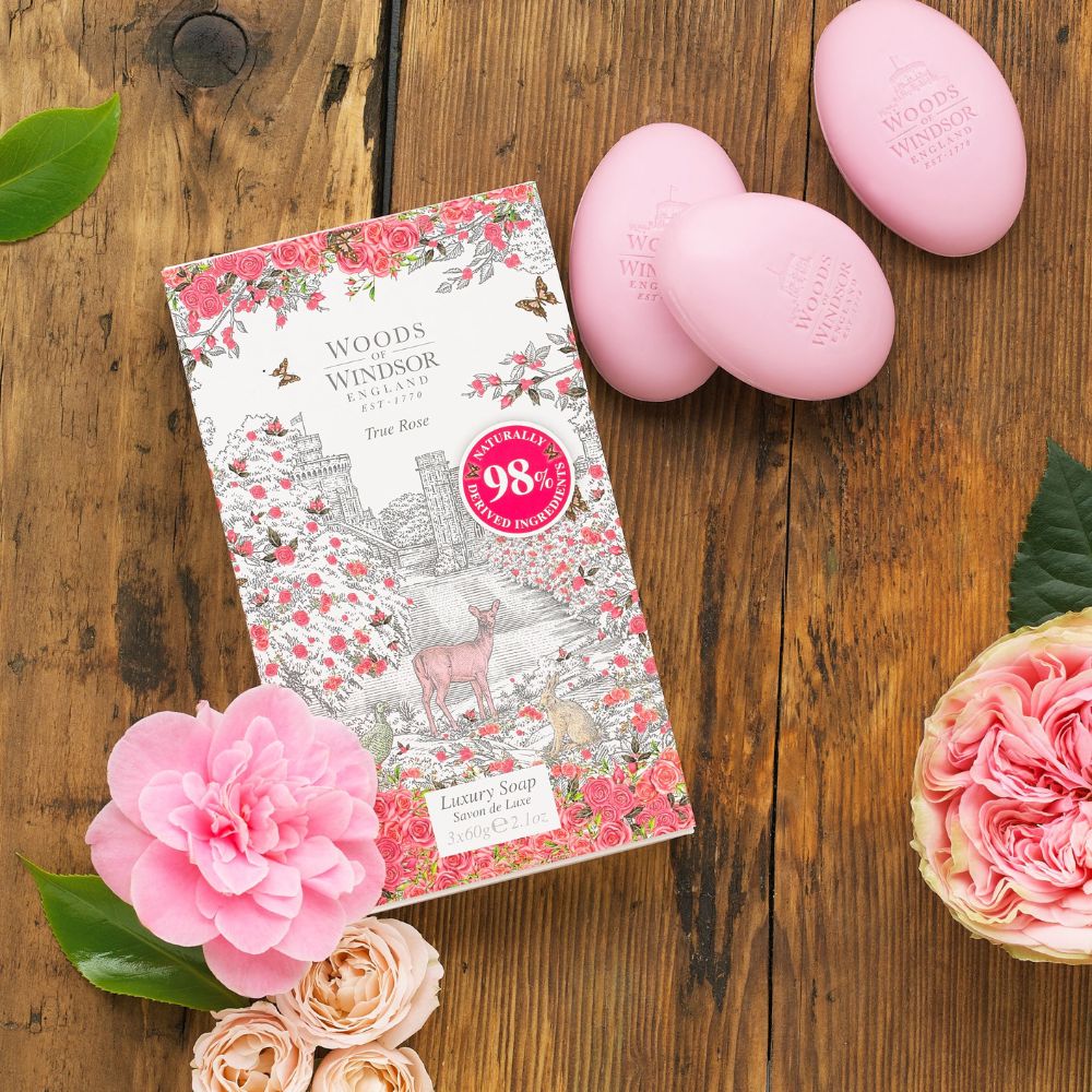 Woods of Windsor True Rose Soap Bars