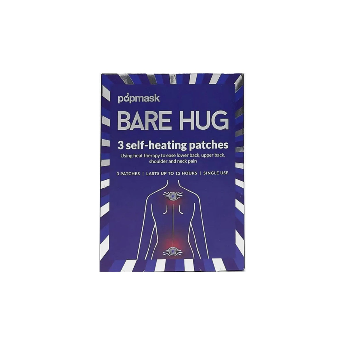 Popmask Bare Hug Self-Heating Patches - 3 Patches