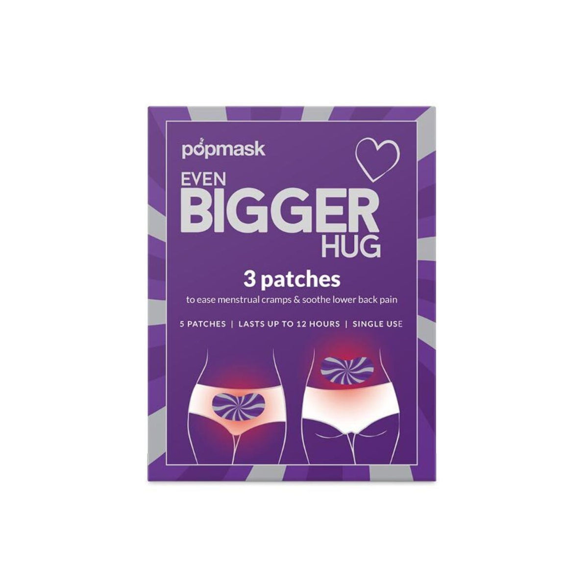 Popmask Even Bigger Hug 3 Self-Heating Patches