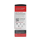 The back of a Herb UK hair pin-up box, showing product information, a QR code, and what's included inside, on a white background.