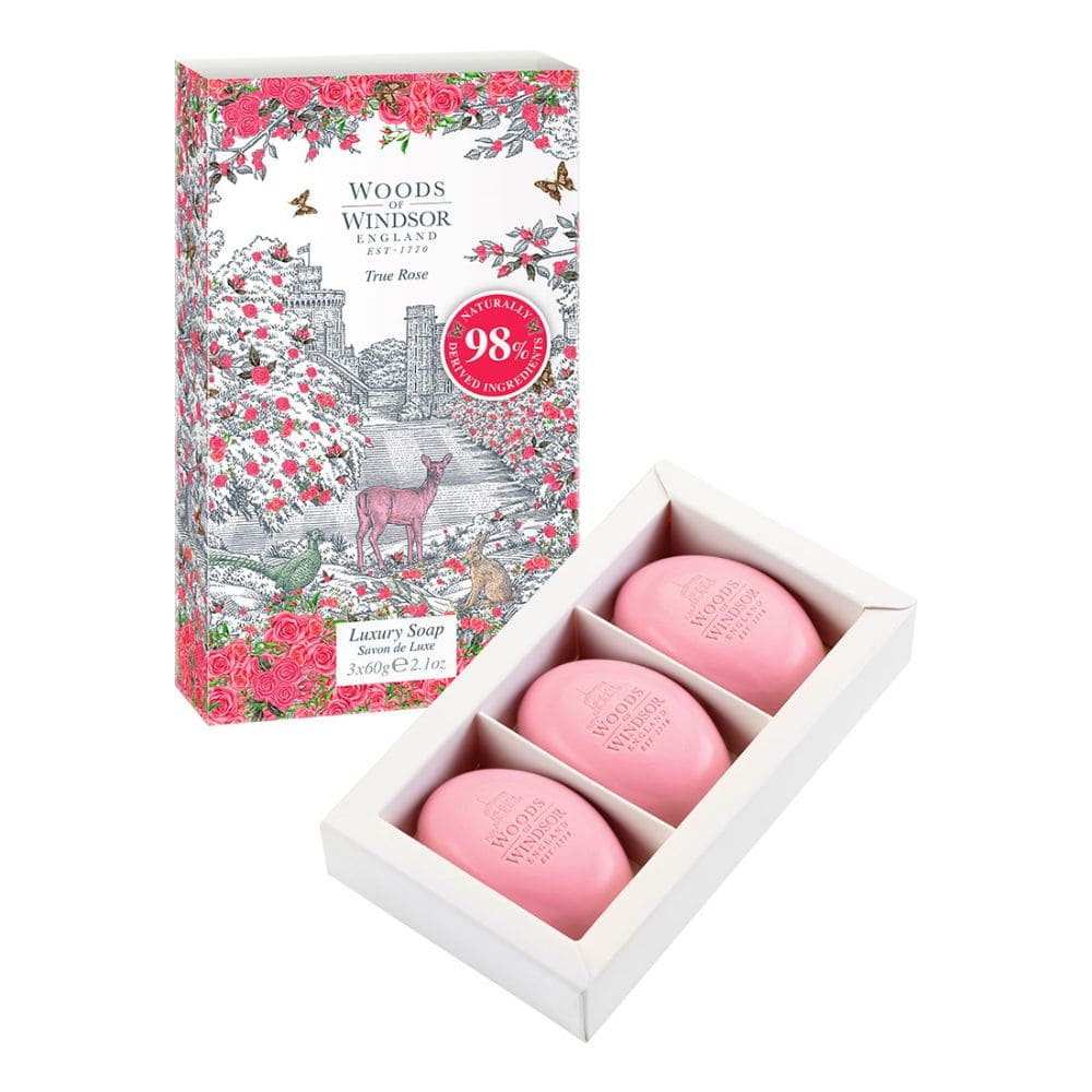 Woods of Windsor True Rose Soap Bars