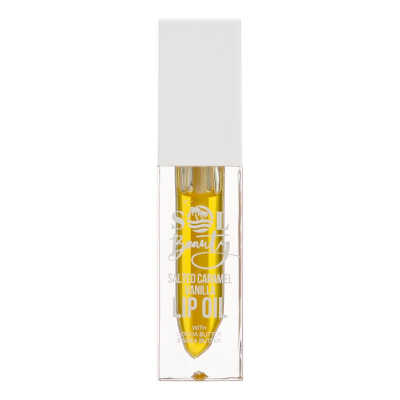 Sol Beauty Salted Caramel Vanilla Lip Oil 3g