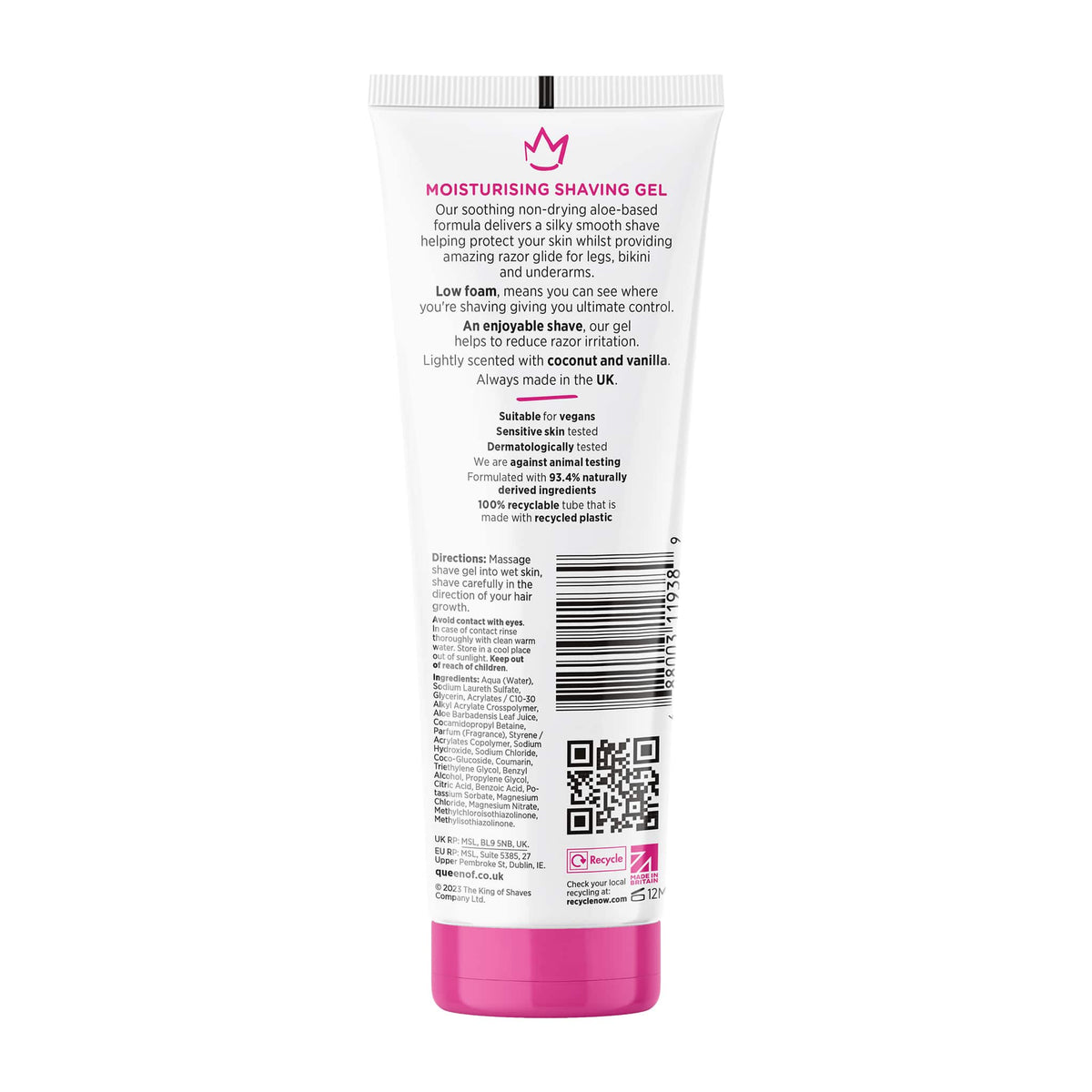 Queen Of... Ooh La La! Sensitive Shave Gel for Women 150ml