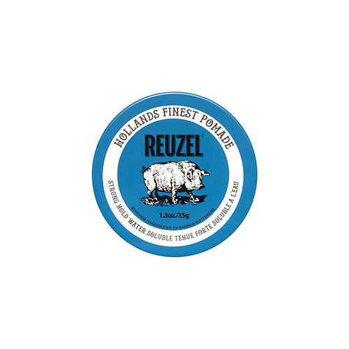 Reuzel Blue Hair Pomade - Strong Hold High Shine