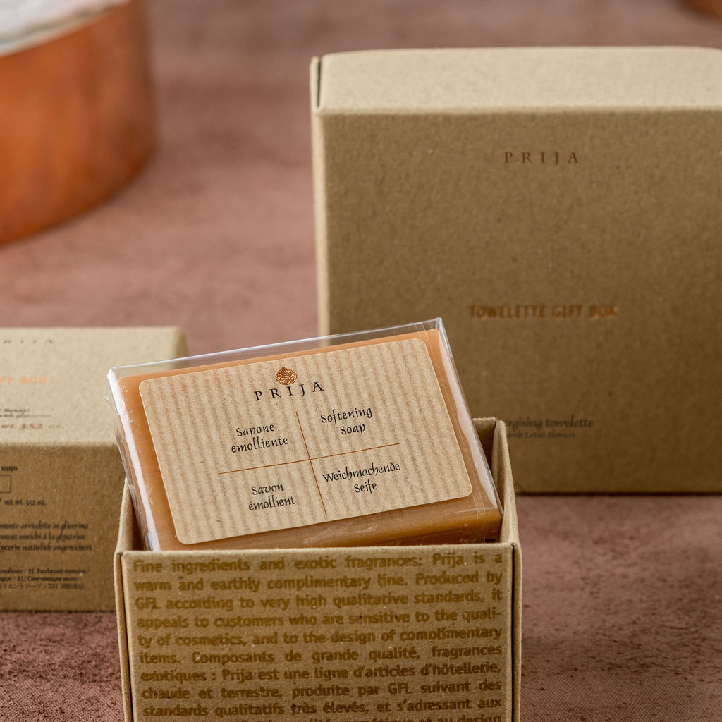 Prija Softening Vegetable Hand Soap Gift Pack 4 x 40 g