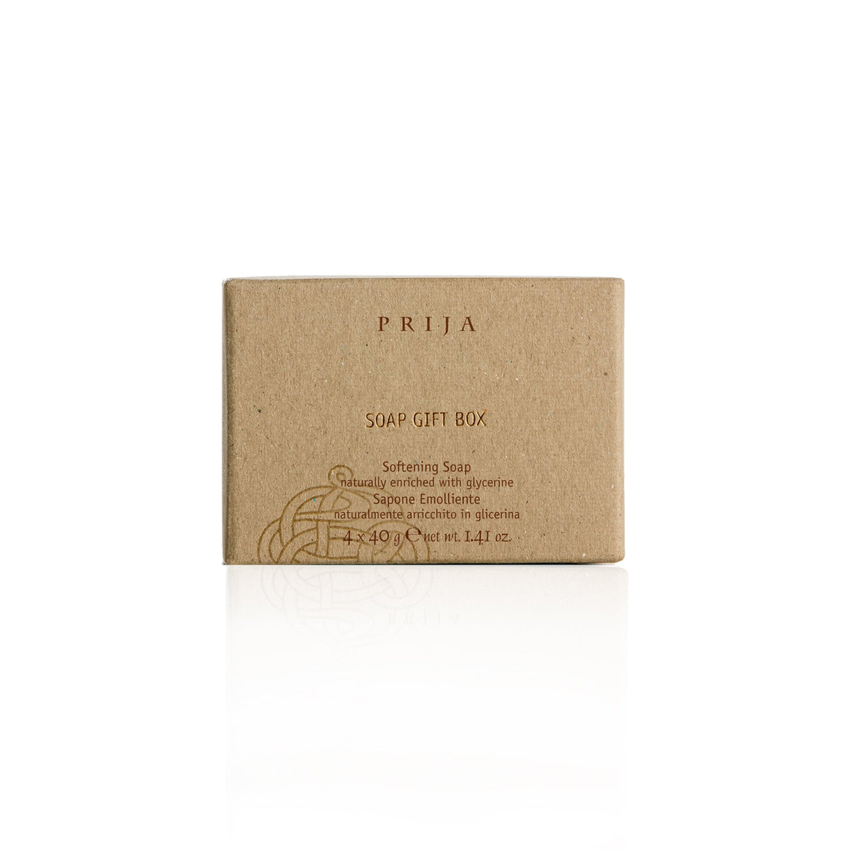 Prija Softening Vegetable Hand Soap Gift Pack 4 x 40 g