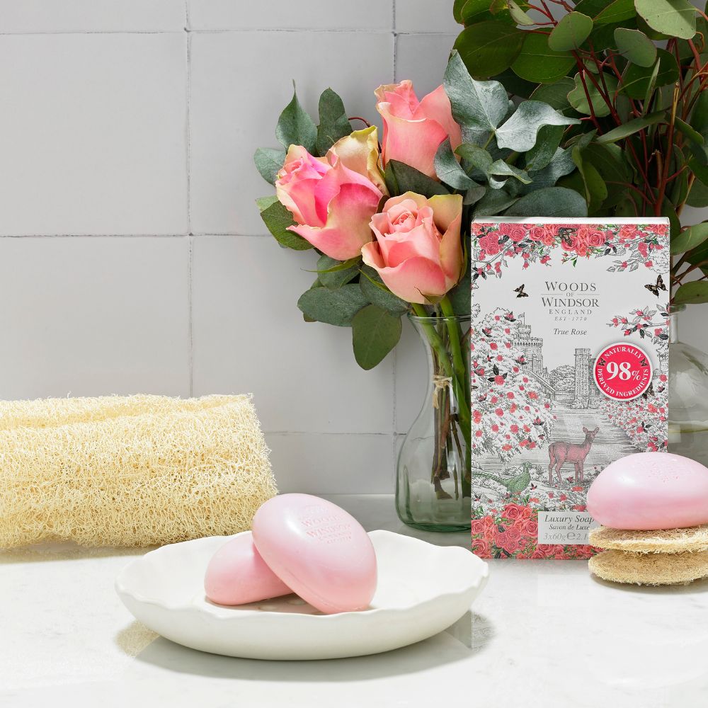 Woods of Windsor True Rose Soap Bars
